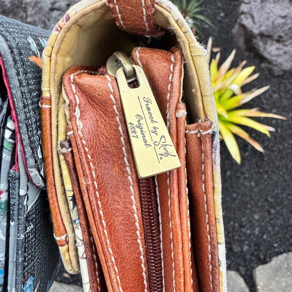 Set of 2 Sharif Signature Collection Map Crossbody Bag Bundle - Picture 14 of 17